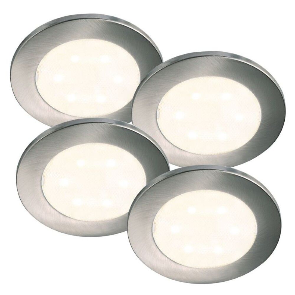 Skápaljós LED Lismore 0,7W 4 stk Ø6cm