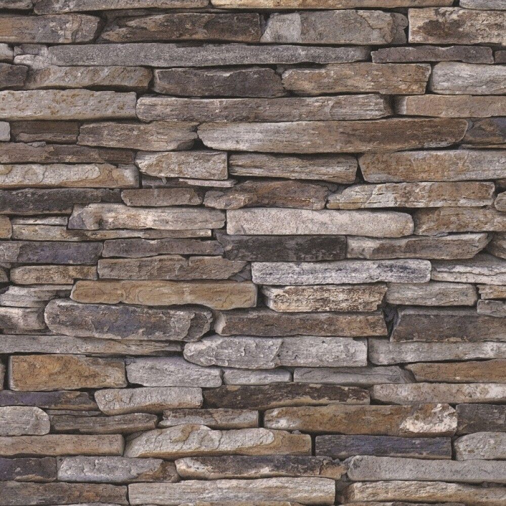 Veggfóður Wood'n'Stone 10 x 0.53m