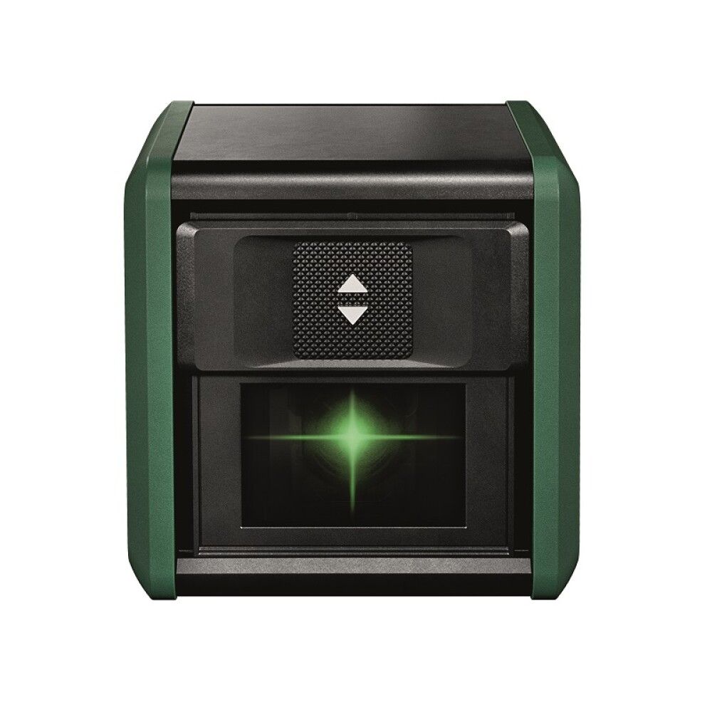 Línulaser kross grænn með rafhlöðum og fylgihlutum Bosch