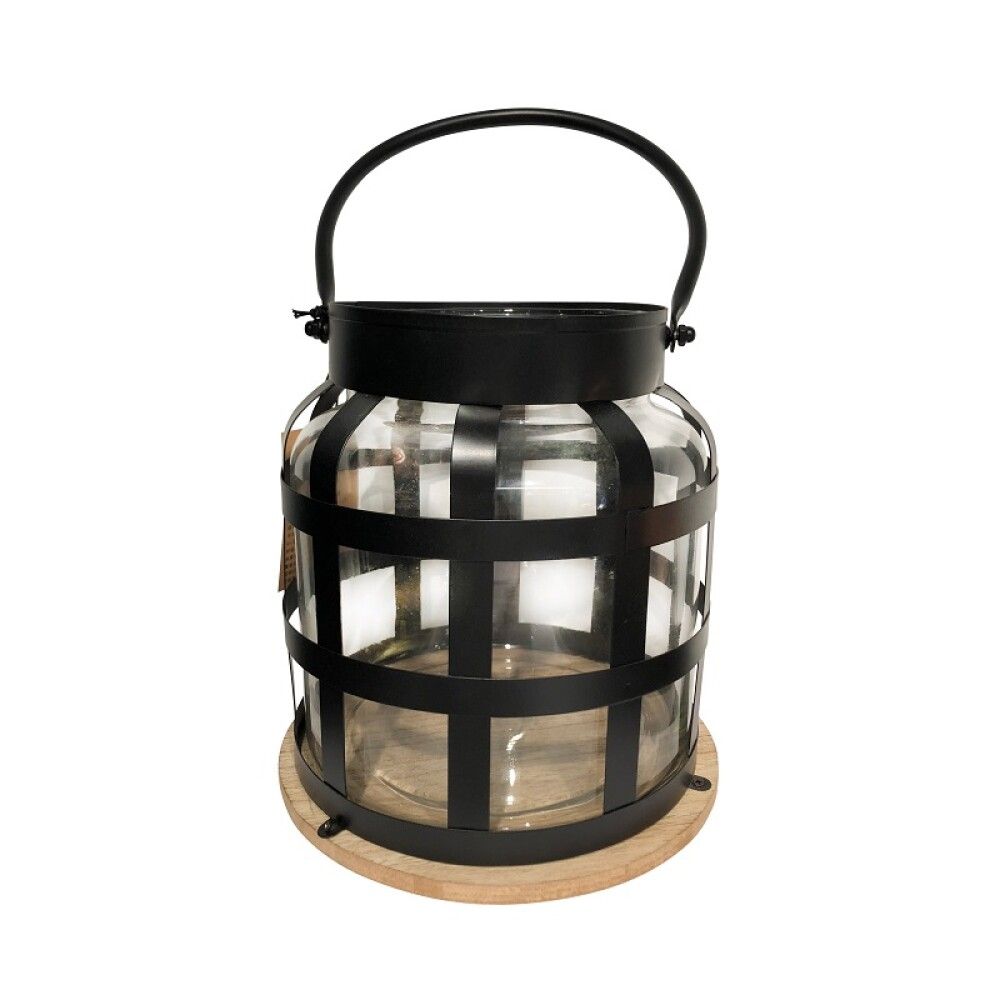 Lukt Ø21 x 21 cm svört