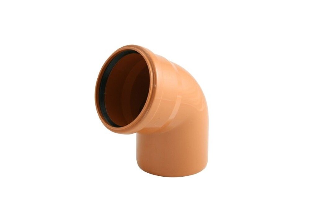 Beygja PVC Ø110mm 67,5°