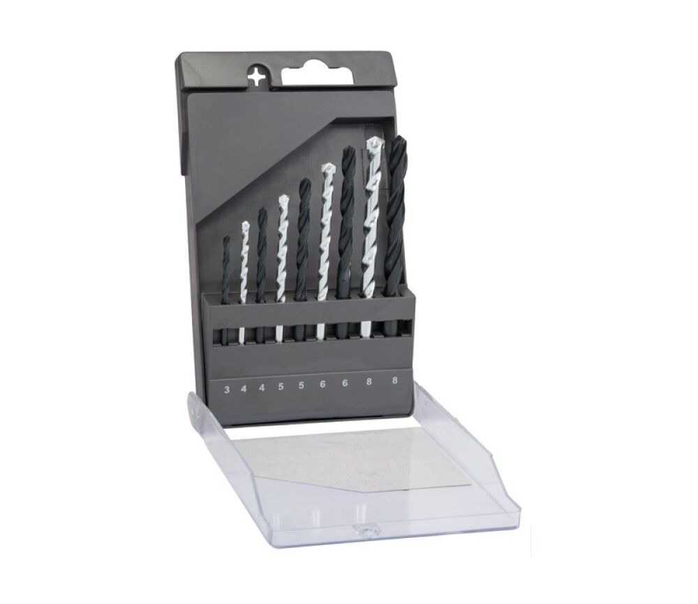 Stálborasett Ø5-10 mm Craftomat HSS-R 5 stk