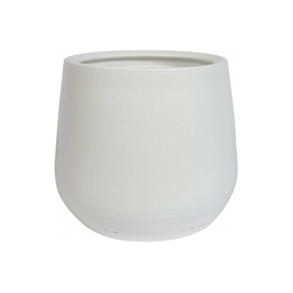 Blómapottur Frances 35cm hvítur Scan-Pot