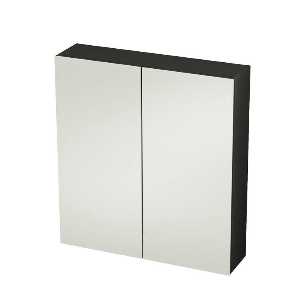 Speglaskápur 60cm Camden matt svartur