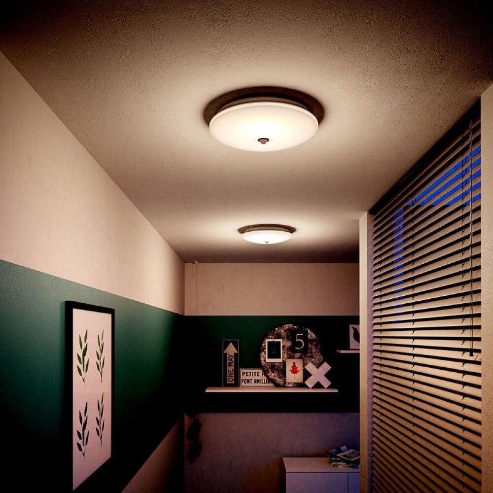 Kúpull LED Mauve með hreyfiskynjara 16W Ø32cm Philips