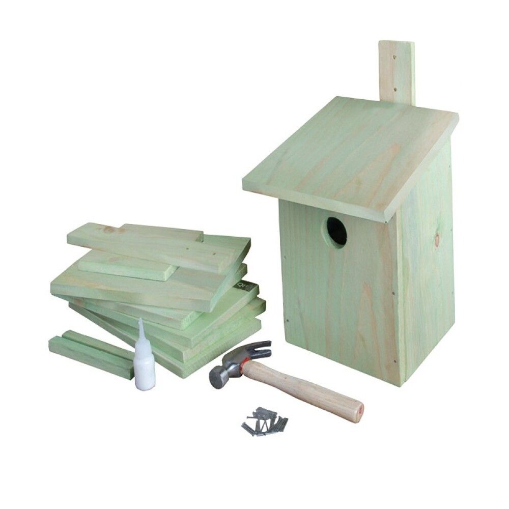 Fuglahús DIY 23cm Esschert natur grænt