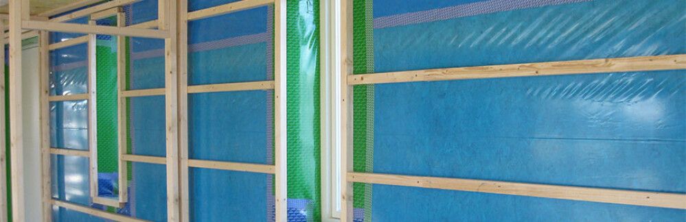 Rakaplast fyrir glugga 30cm 50m blár Dafa