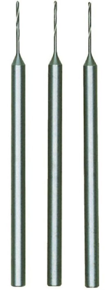 Borar 3stk HHS Tungsten 0.5mm Proxxon