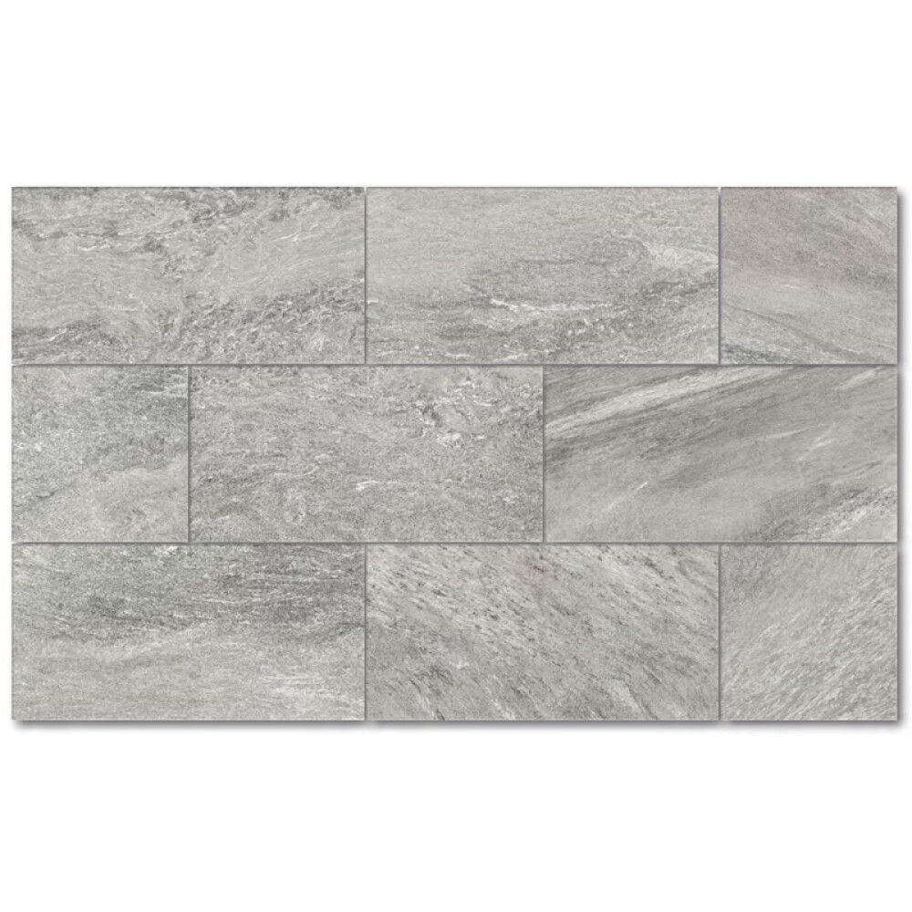 Gólf- & Vegg flísar Everest River gráar 50x25cm 1,27m²