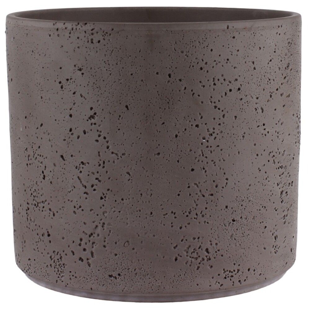 Blómapottur Pillar Lava basalt Ø17cm Scan-Pot