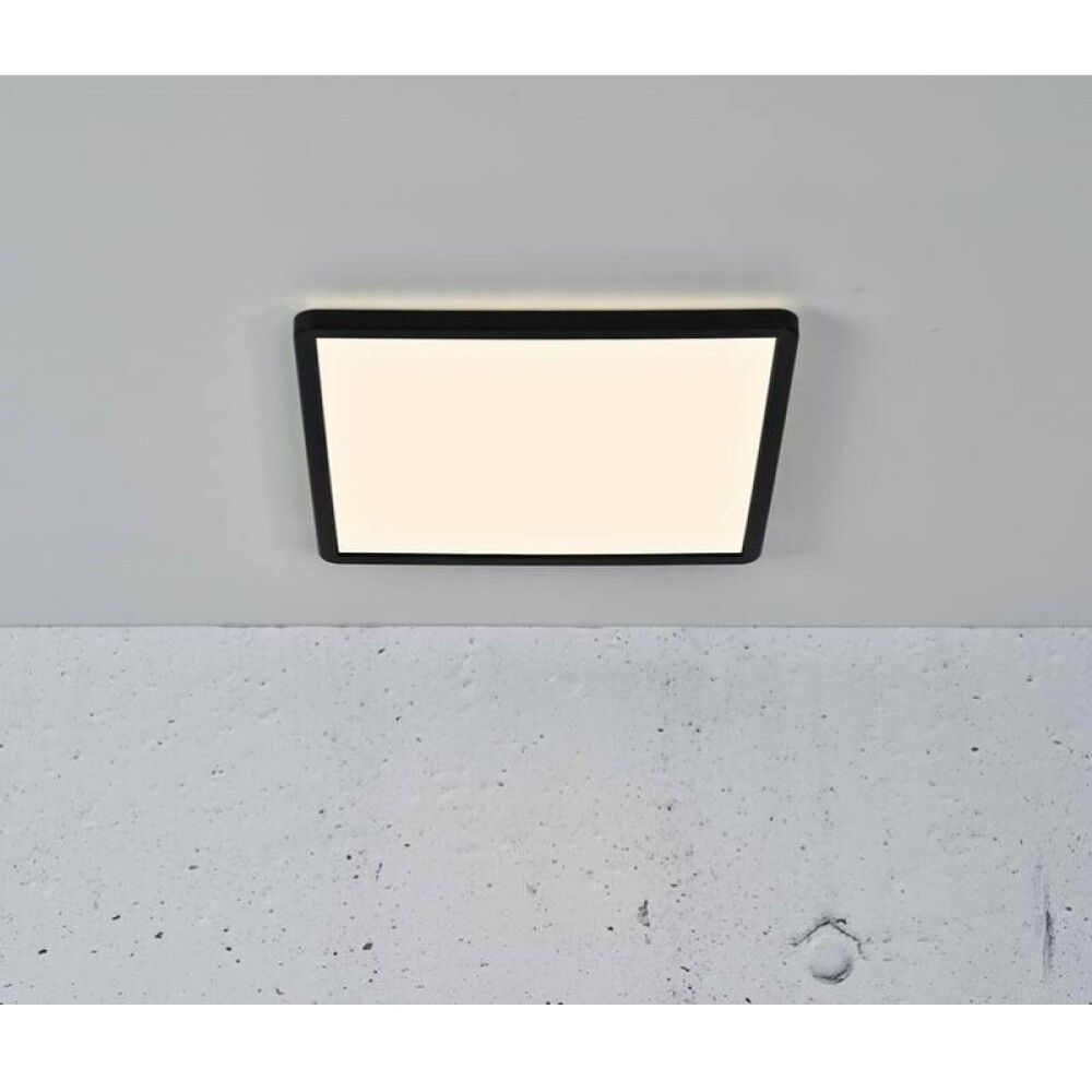 Kúpull LED Oja svartur 29,4x29,4 cm