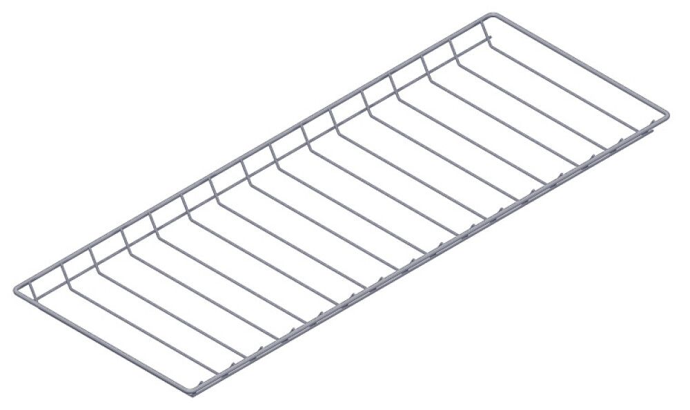 Hilla fyrir flöskur Element System 80x35cm hvít ál