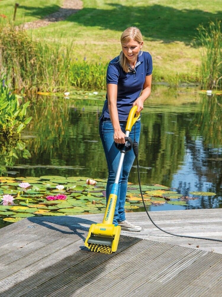 Bursti fyrir tréverk í MultiBrush nylon Ø10cm