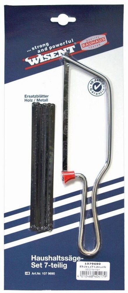 Járnsög og 7 sagarblöð Wisent