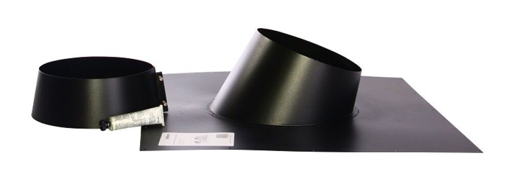 Þakstæði fyrir stromp galvaniseret 5-32° Aduro