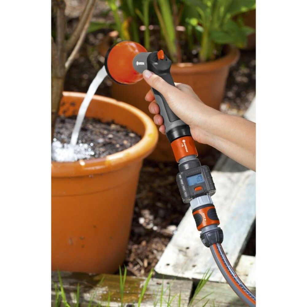 Vatnsmælir hraðsmellu AquaCount Gardena