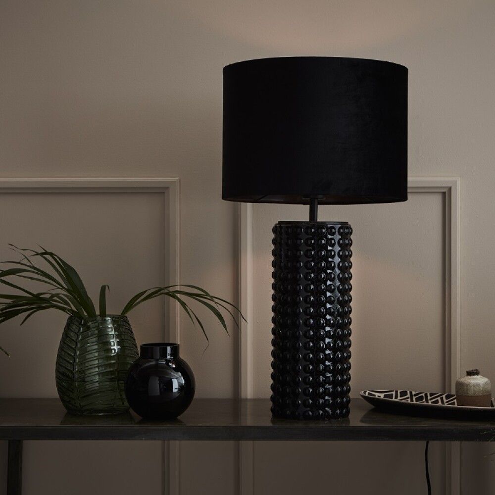 Borðlampi E27 Proud 65 cm svartur