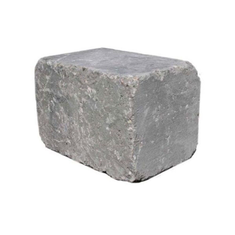 Grófur kanntsteinn 14x21x14 cm IBF grá blandað
