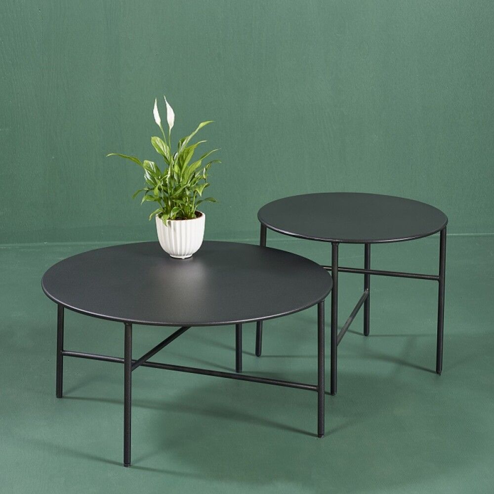 Garðborð Pesetos Ø70 cm ENVY svart