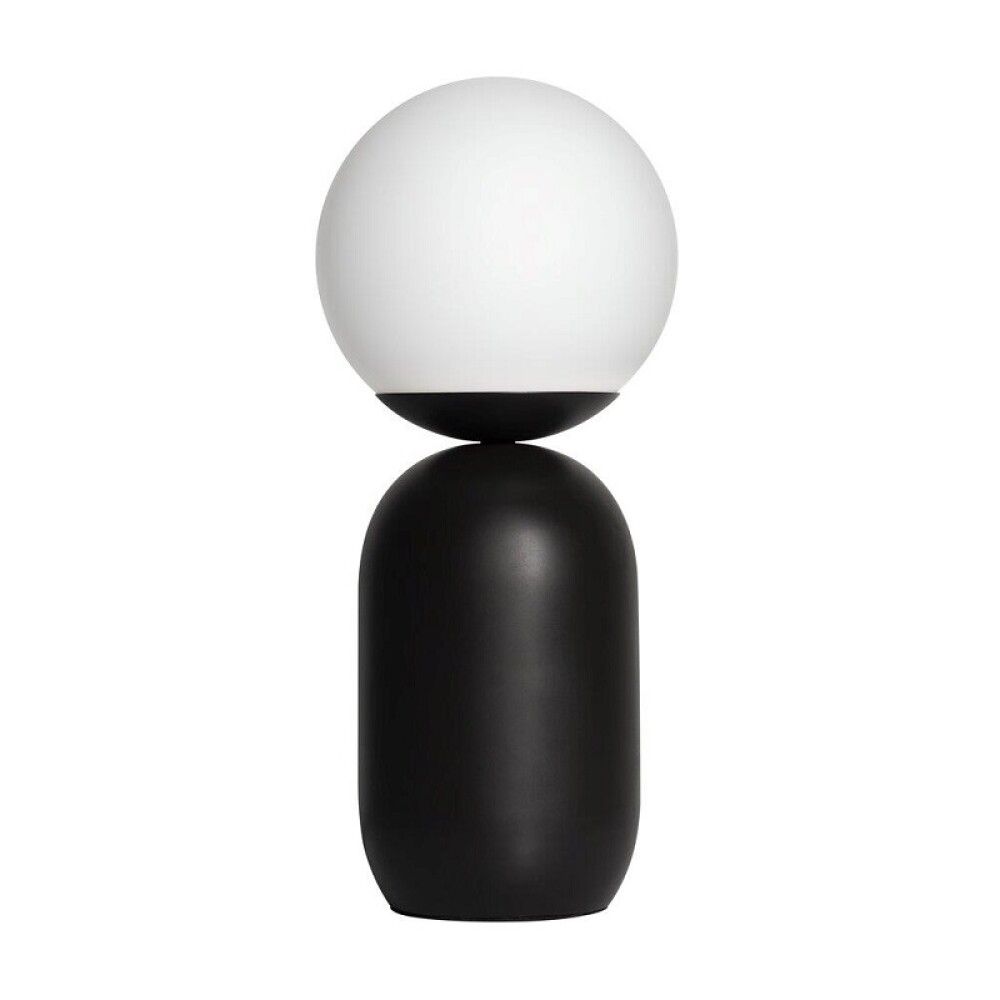 Borðlampi E14 Notti svartur 35 cm