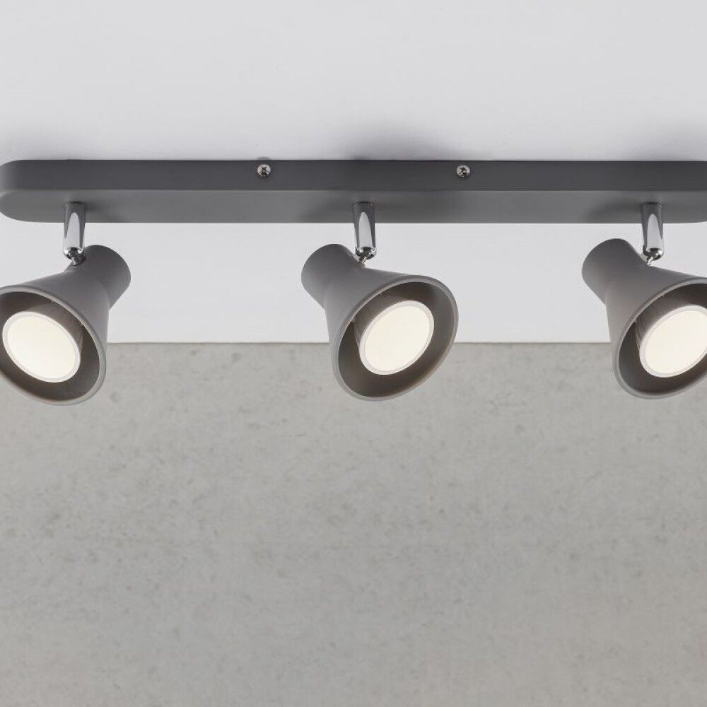 Kastarar GU10 Eik gráir 45 cm