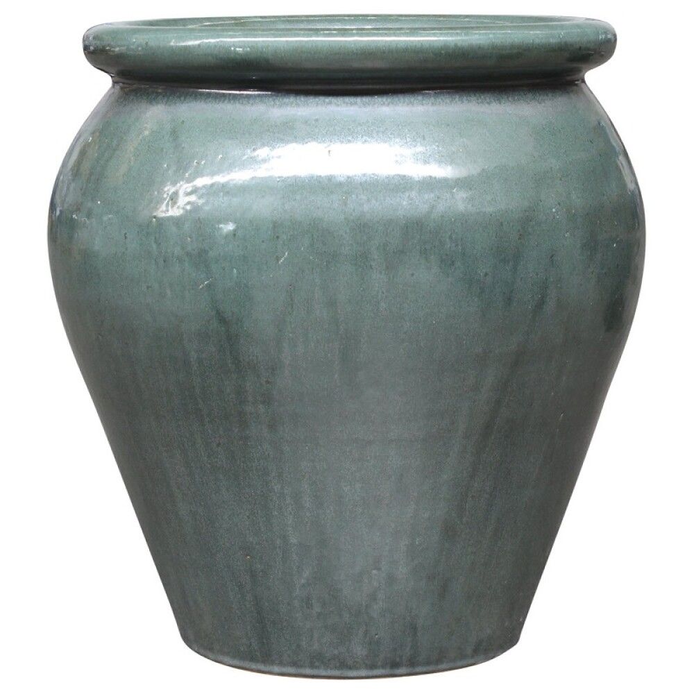 Blómapottur Hera grænn 50cm Scan-Pot