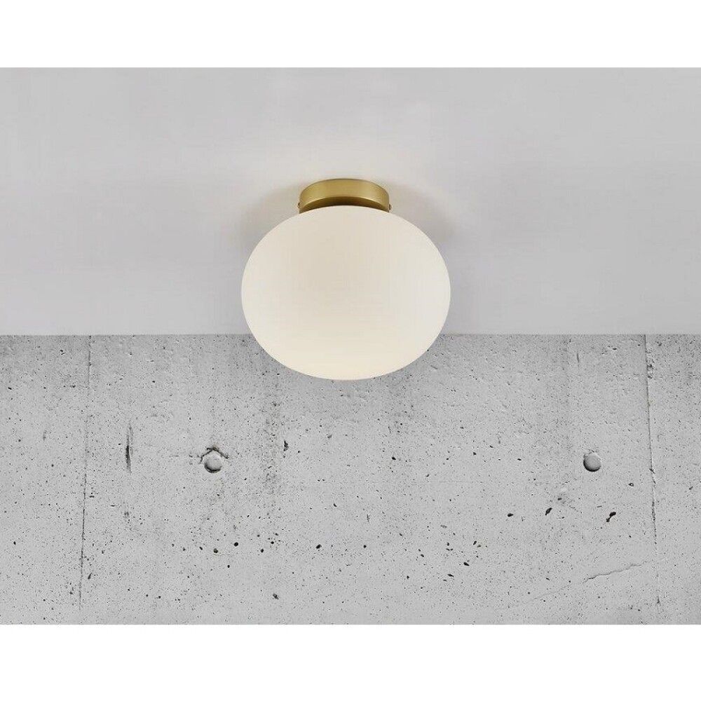 Loftljós E27 Alton ópalhvítt Ø27,5 cm