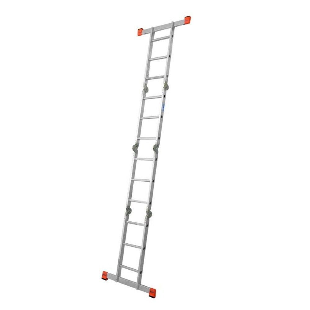 Álstigi og vinnupallur 4x3 þrep Krause 3,55m