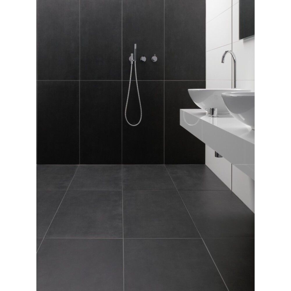 Gólf-/vegg flísar Ambiente svört 30x60 cm 1,08 m2