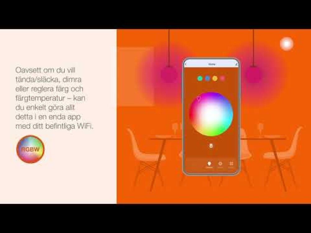 Kúpull LED Orbix Frame TW Ledvance Smart+ Ø49,5 cm