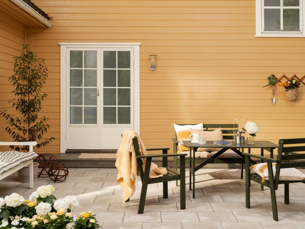 Þekjandi Viðarvörn glugga/hurð Drygolin hvít 680ml Jotun