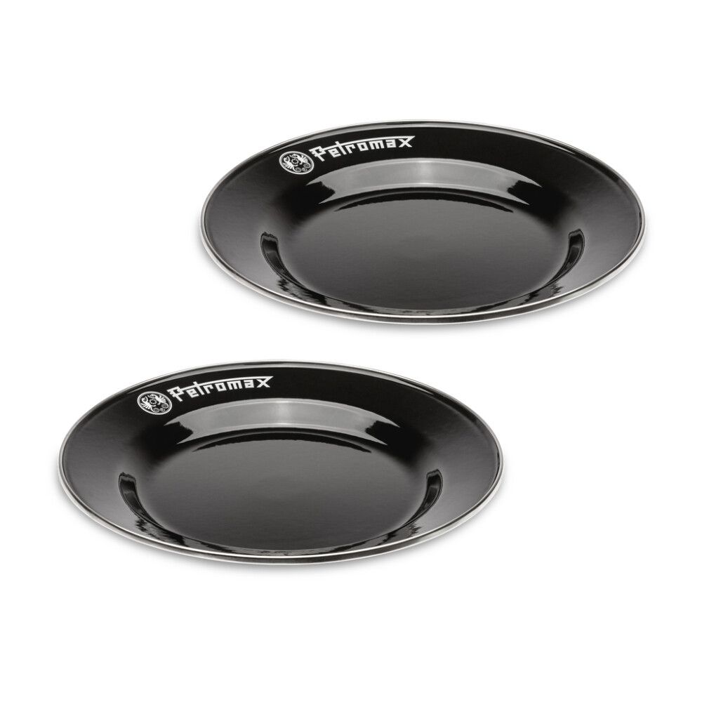 Diskar Petromax 2stk emalerað stál