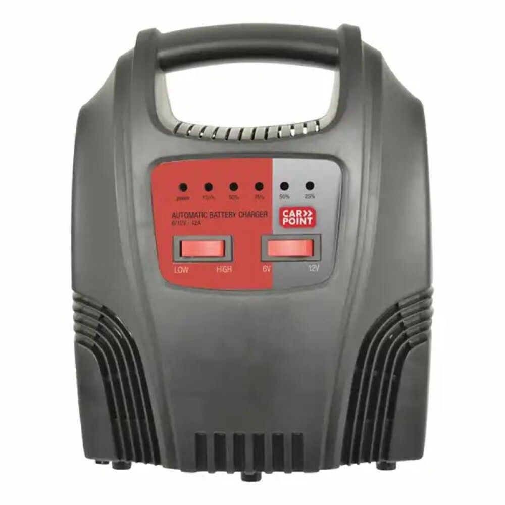 Hleðslutæki fyrir rafhlöðu 12A 6/12V Carpoint