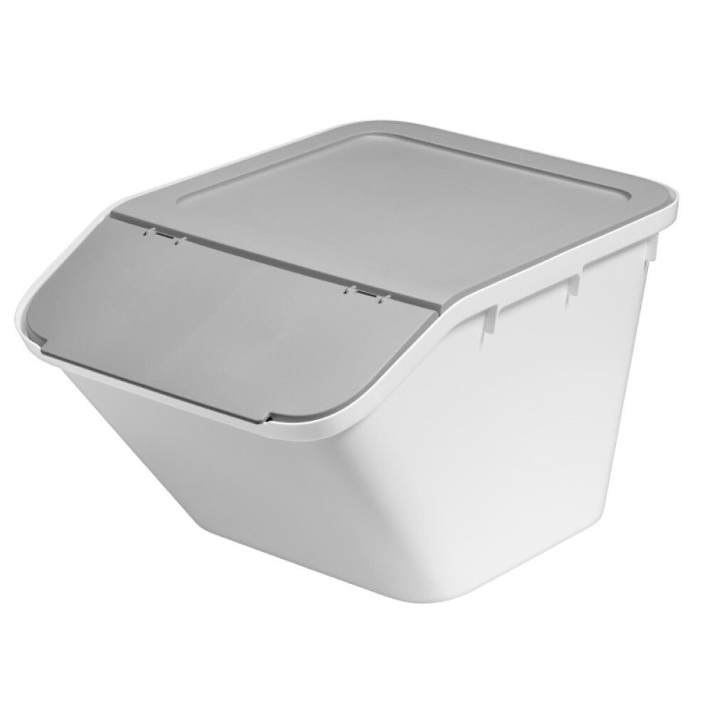 Flokkunartunna 37L Collect Stack-It hvít