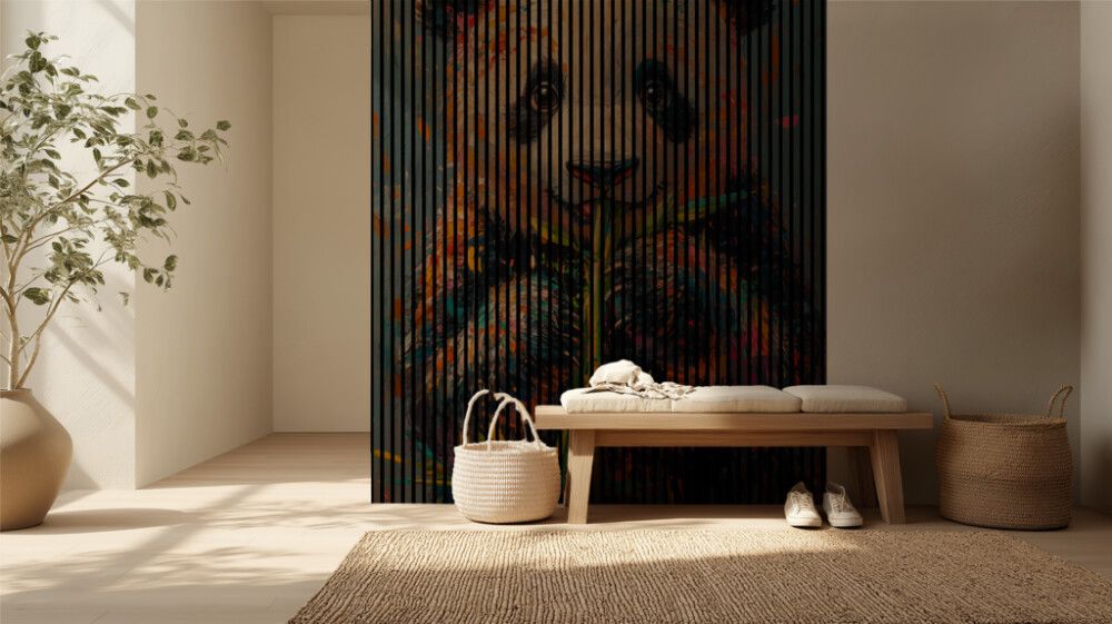 Hljóðdempandi plata panda 1800x2440x18 mm InEx