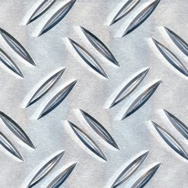 Álplata 300x1000x1,5 mm riffluð