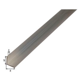 Vinkill ál 50x50x3 mm 2 m yfirborðsmeðhöndlaður