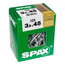 Tréskrúfur TX15 Ø3,5x45 mm 125 stk Spax Wirox