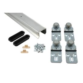 Rennihurðabraut 1500 mm hámark 28kg  blá sería
