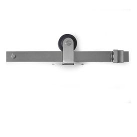 Rennihurðarbraut 200 cm Habo Retro topmount silfur
