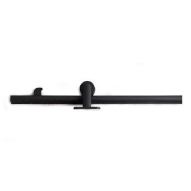 Rennihurðarbraut 200 cm Habo Compact topmount svört