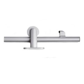 Rennihurðarbraut 200 cm Habo Compact topmount silfur