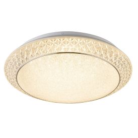 Kúpull LED Fondi hvítur Ø41 cm                              