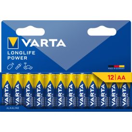 Rafhlaða AA Varta Longlife Power 12stk