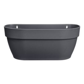 Veggblómapottur Vibia Campana 35cm dökkgrár