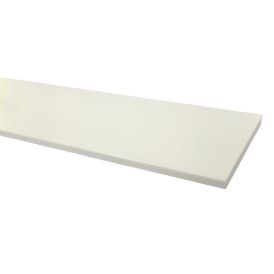Sólbekkur 1590x400x22mm Wallmann hvítur