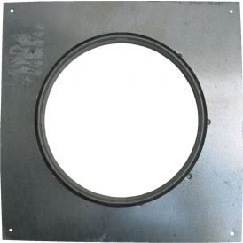Lofttúða með kraga Ø100 mm