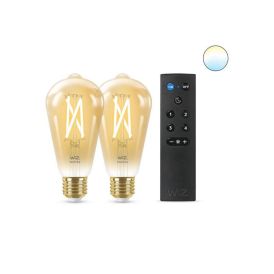 Snjallpera LED E27 7W 2 stk
