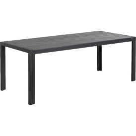 Garðborð 205x90x74 cm Sunfun Bordeaux svart