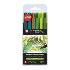 Pensilpenna sett Sakura Koi Botanical 6 litir